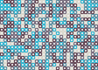 Abstract Geometric Pattern generative computational art illustration