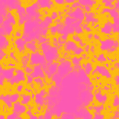 Abstract modern pink yellow background. Tie dye pattern.
