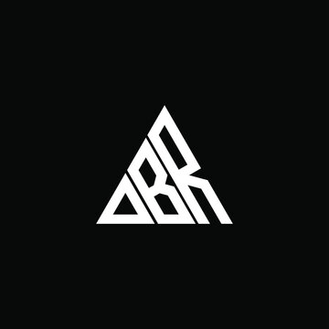 D B R letter logo creative design. DBR icon