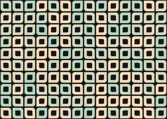 Abstract Geometric Pattern generative computational art illustration