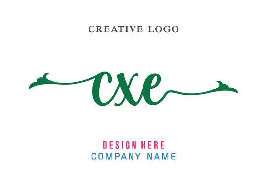 CXE lettering logo is simple, easy to understand and authoritative