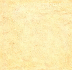 Texture of old wall with cracked stucco of yellow color