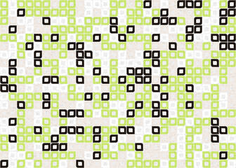 Abstract Geometric Pattern generative computational art illustration
