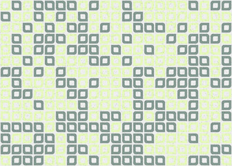 Abstract Geometric Pattern generative computational art illustration