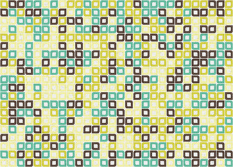 Abstract Geometric Pattern generative computational art illustration