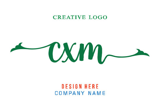 CXM lettering logo is simple, easy to understand and authoritative