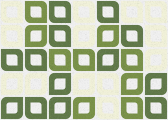 Abstract Geometric Pattern generative computational art illustration