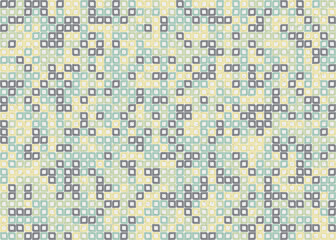 Fototapeta premium Abstract Geometric Pattern generative computational art illustration