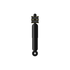 suspension shock absorber on white background,vector - 430088326