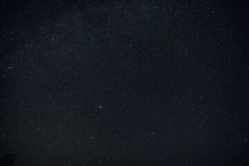 sky in the night with stars planets and comets