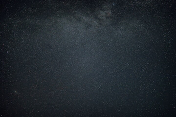 sky in the night with stars planets and comets