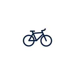 bicycle icon vector illustration logo template