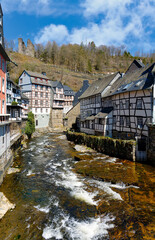 Fototapeta na wymiar Monschau in der Eifel, Altstadt