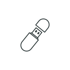 usb flash drive icon symbol