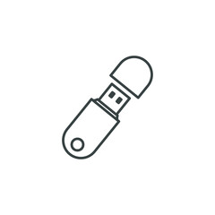 usb flash drive icon symbol