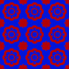 ceramic tile pattern vector, black and yellow flower decor vector illustration,Fabric pattern,Graphic modern pattern ,wallpaper,red,blue,
Orange,white.