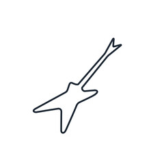 guitar icon music symbol logo template