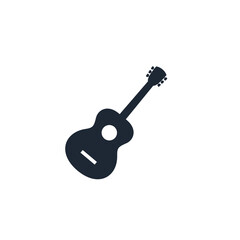 guitar icon music symbol logo template