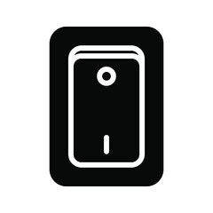 switch icon. Wall switch vector. Electric switch sign. Vector illustration
