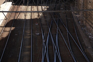 Railways seen from above