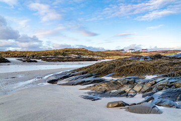 The coastline at Rossbeg in County Donegal during winter - Ireland