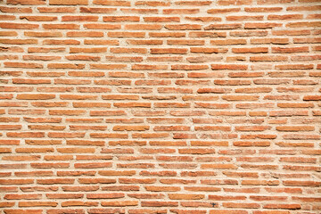 Brick wall background close up. 