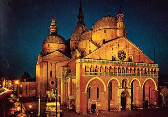 padova basilica del santo in the 50s