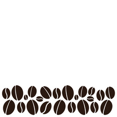 coffee bean icon vector illustration simple design element