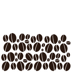 coffee bean icon vector illustration simple design element