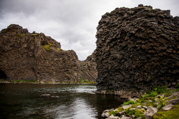 Summer landscape in Southern Iceland, Europe