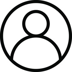 Account, avatar, member, person, profle user icon eps vector