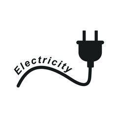 electric plugs icon vector illustration simple design element