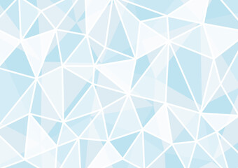 透明イメージのポリゴン背景イラスト　幾何学模様 - 430116355