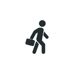 pedestrian walk icon symbol