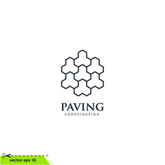 paving icon vector illustration simple design element