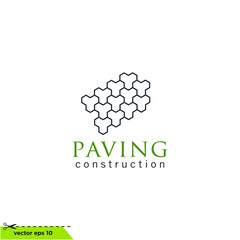 paving icon vector illustration simple design element