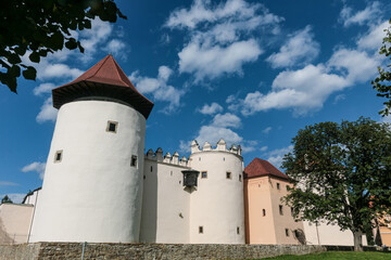 Fototapeta na wymiar Burg und Schloss Kezmarok in der Slovakei