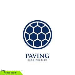 paving icon vector illustration simple design element