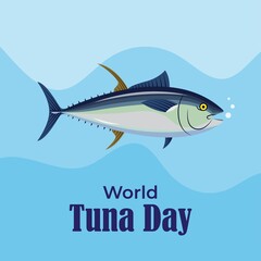 vector illustration for world tuna day-2 may