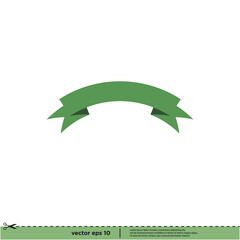 icon ribbon set, simple design element