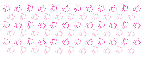 icone, like, visibilità, mi piace, apprezzamento, 
