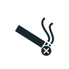 smoke cigarette icon symbol