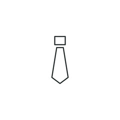 tie icon vector illustration simple design element