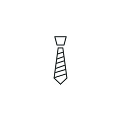 tie icon vector illustration simple design element