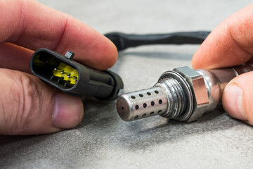 Sonde lambda neuve en gros plan