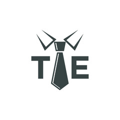 tie icon vector illustration simple design element