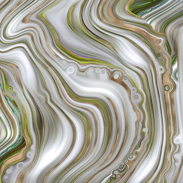 Abstract agate marble in pastel green