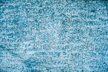 Fototapeta na wymiar background metal surface with blue paint