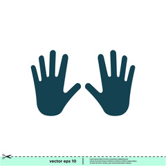 hand icon vector