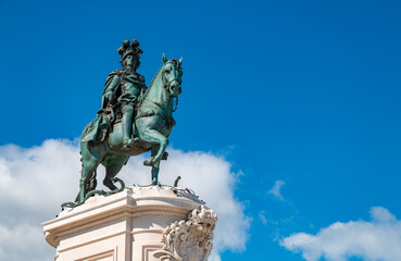 Fototapeta na wymiar Statue of King José I